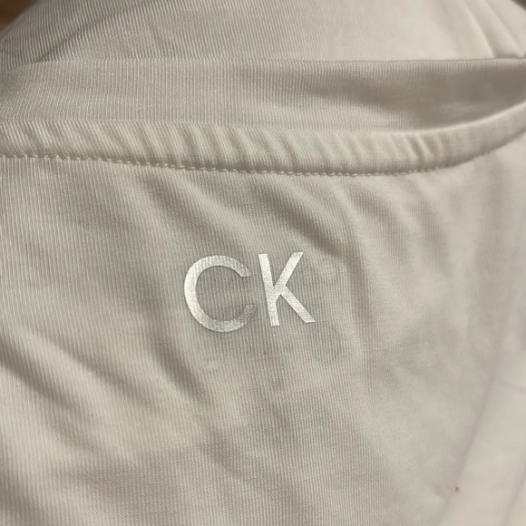 Calvin Klein performance wick white boxy tank top - Picture 6 of 6